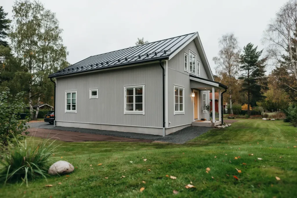 omdr nering och grundisolering runt villa i handen haninge