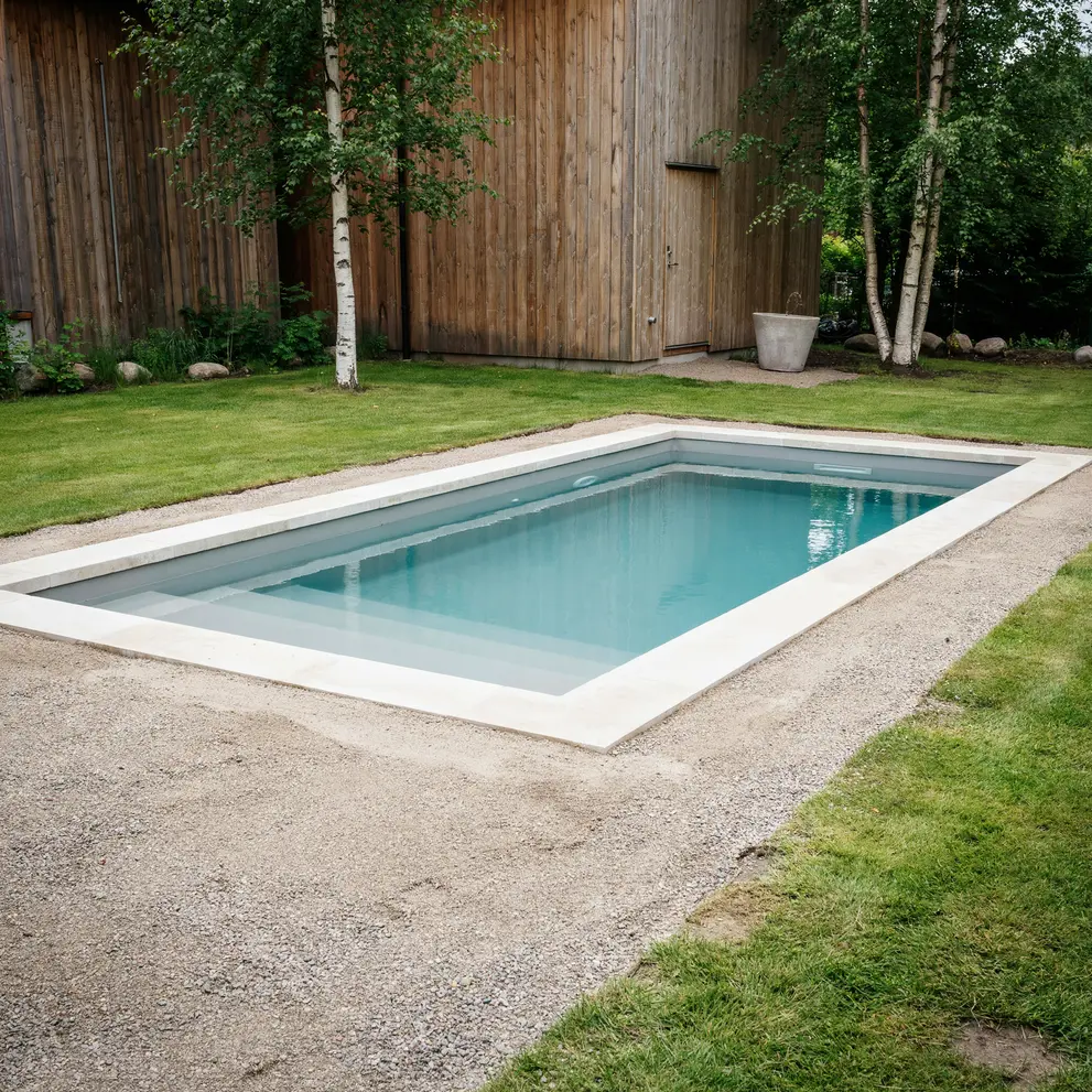 bygga pool haninge